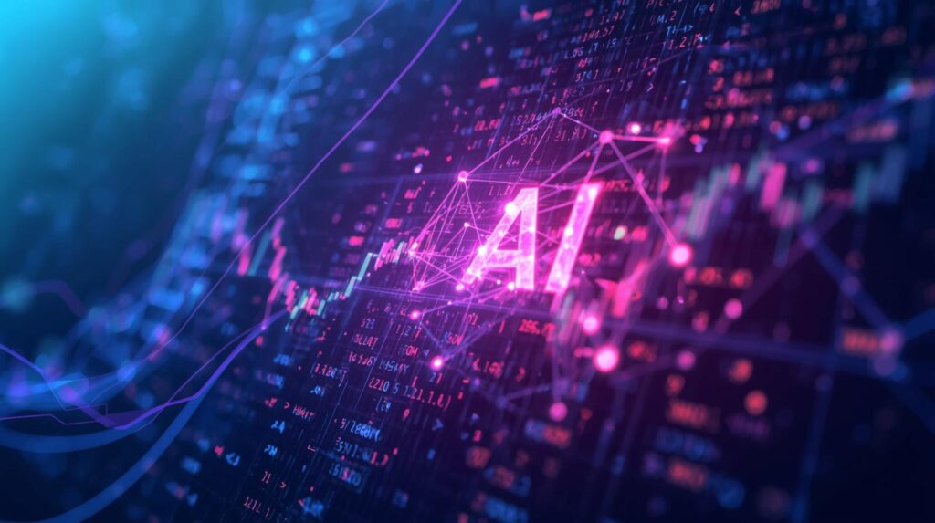 quiero que hagas una foto que represente la capacidad de las inteligencias artificiales para invertir